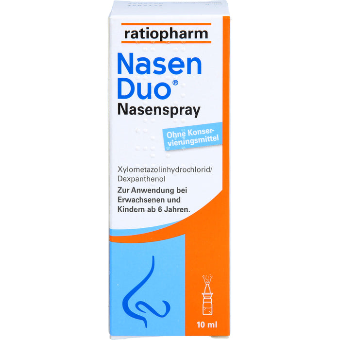 NasenDuo Nasenspray, 10 ml Solution