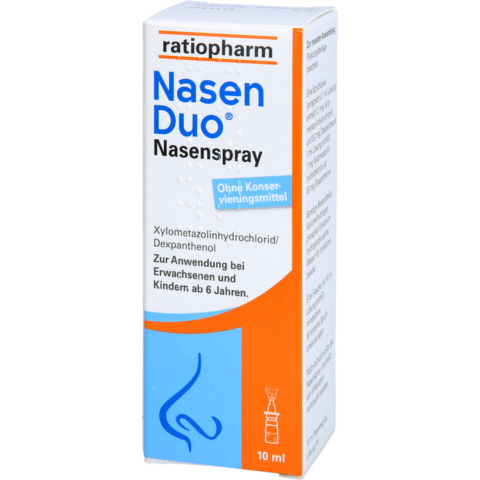 NasenDuo Nasenspray, 10 ml Solution