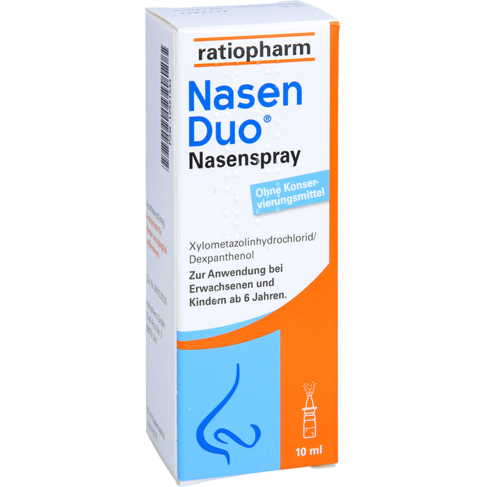 NasenDuo Nasenspray, 10 ml Solution