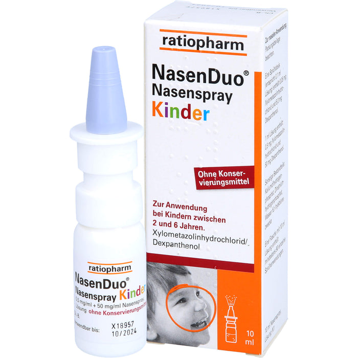 NasenDuo Nasenspray Kinder, 10 ml Solution