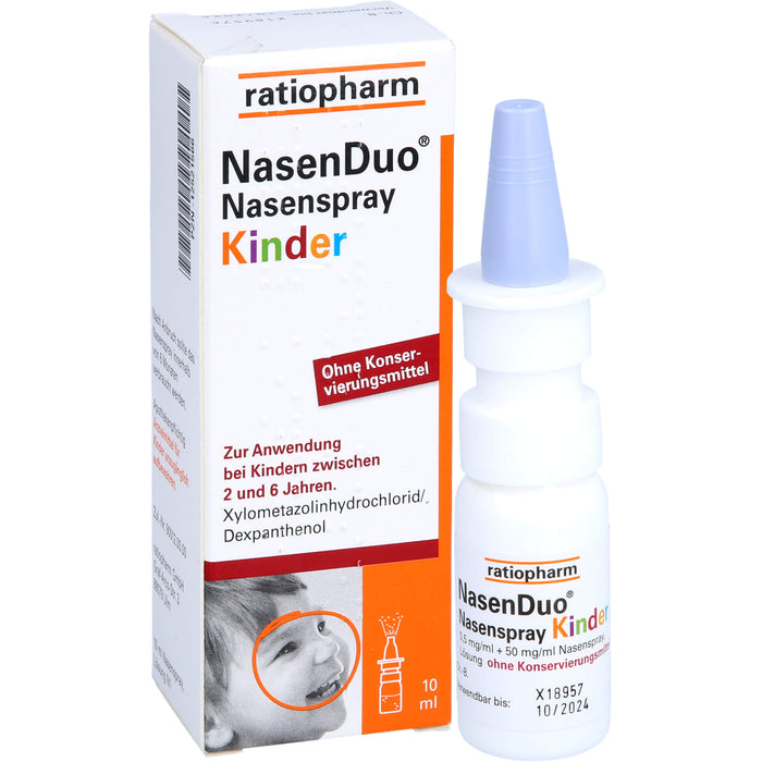 NasenDuo Nasenspray Kinder, 10 ml Solution