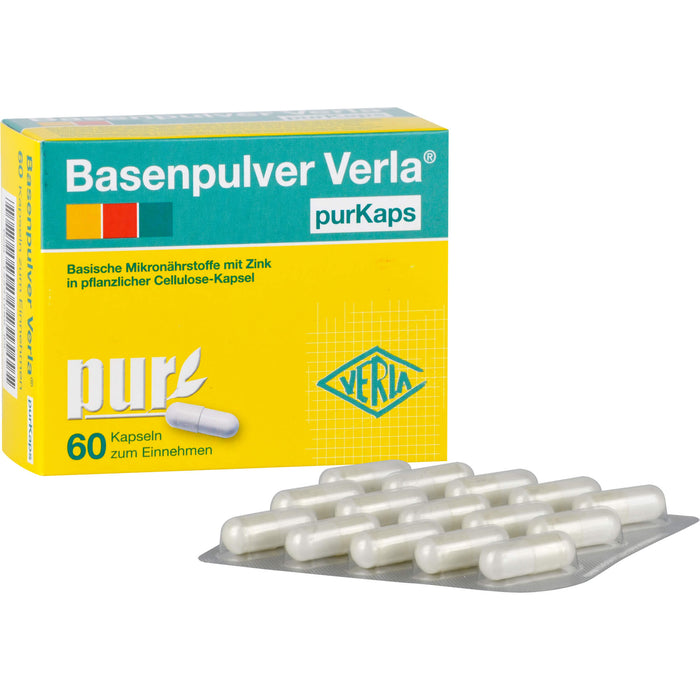 Basenpulver Verla purKaps , 60 pcs. Capsules