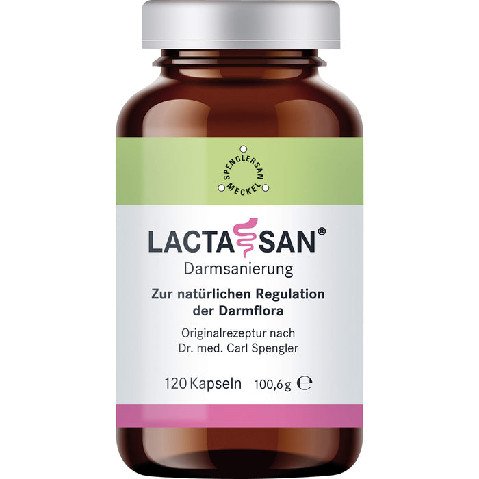 LACTASAN Kapseln zur Unterstützung der Darmflora, 120 pcs. Capsules