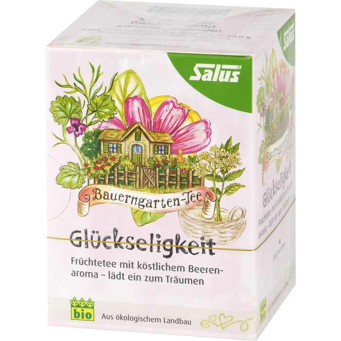 Bauerngarten-Tee Glückseligkeit Früchtetee Salus, 15 St FBE