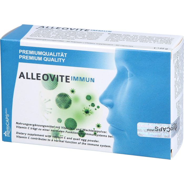 plantoCAPS ALLEOVITE immun Kapseln, 60 pcs. Capsules