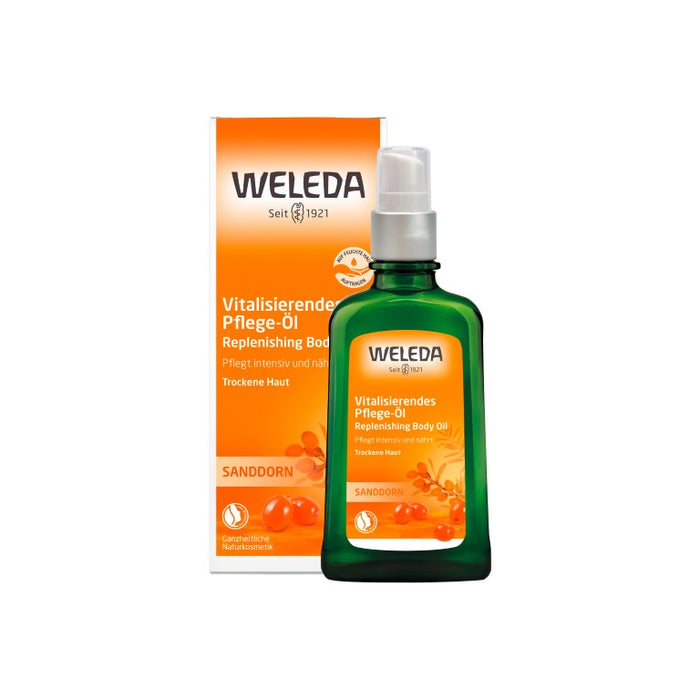 WELEDA Sanddorn vitalisierendes Pflege-Öl für trockene Haut, 100 ml Huile