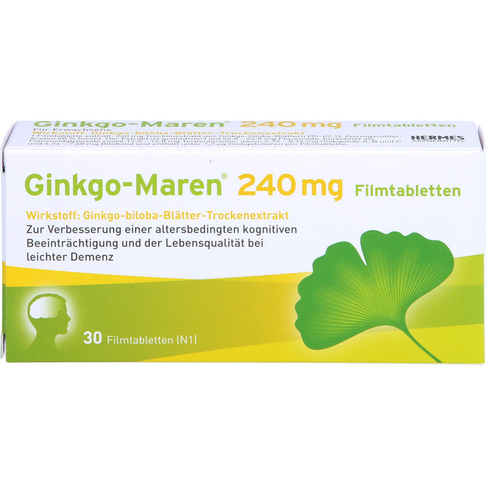 Ginkgo-Maren 240 mg Filmtabletten, 30 St FTA