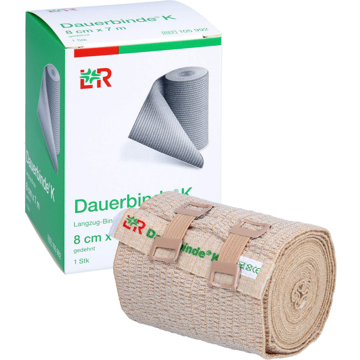 Dauerbinde kräftig 8cmx7m, 1 pcs. Bandage