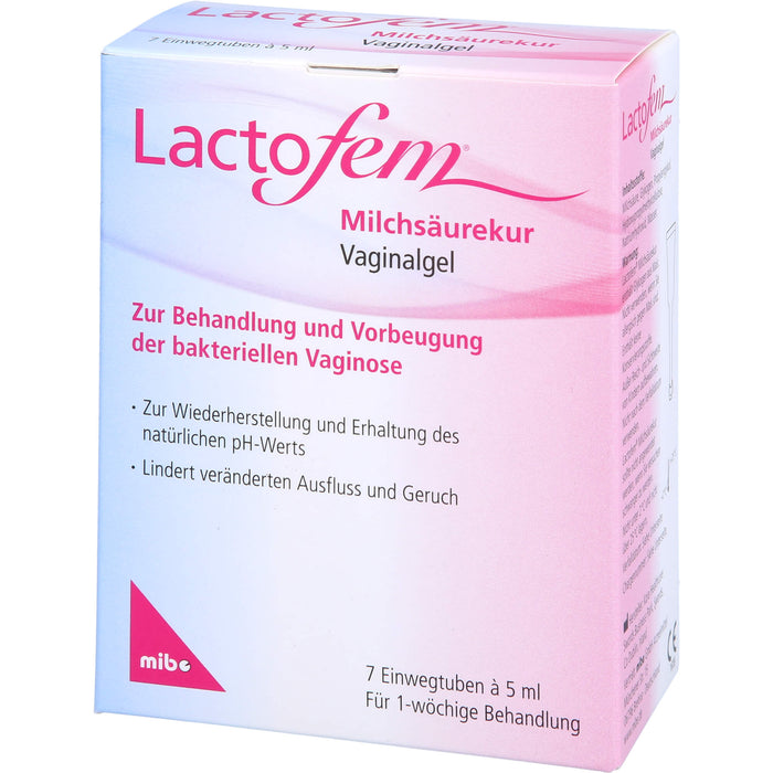 Lactofem Milchsäurekur Vaginalgel, 35 ml Gel