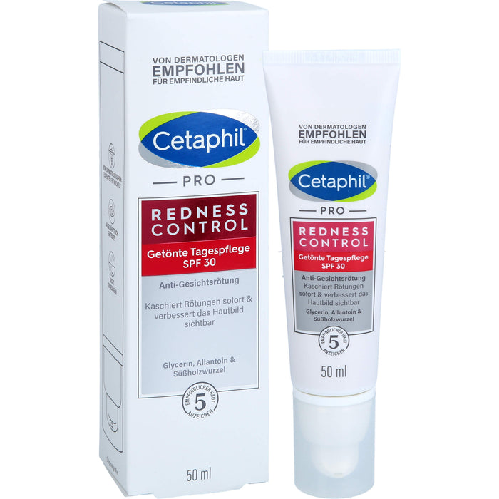 Cetaphil Pro RednessControl getönte Tagespflege SPF 30, 50 ml Creme