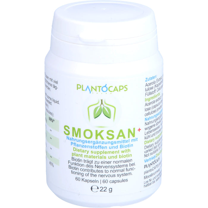 plantoCAPS SMOKSAN+, 60 St KAP