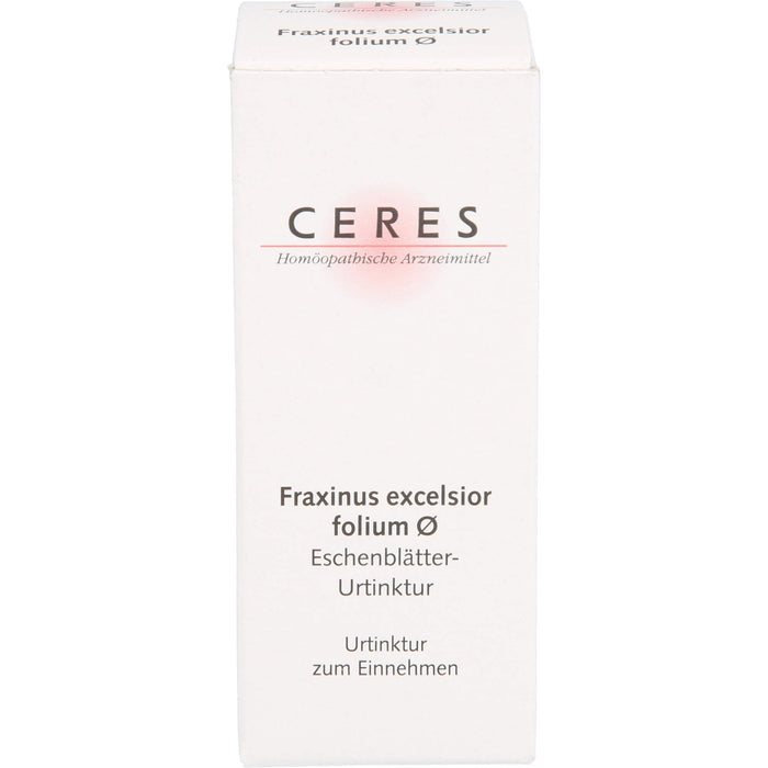 Ceres Fraxinus excelsior folium Urtinktur, 20 ml TEI