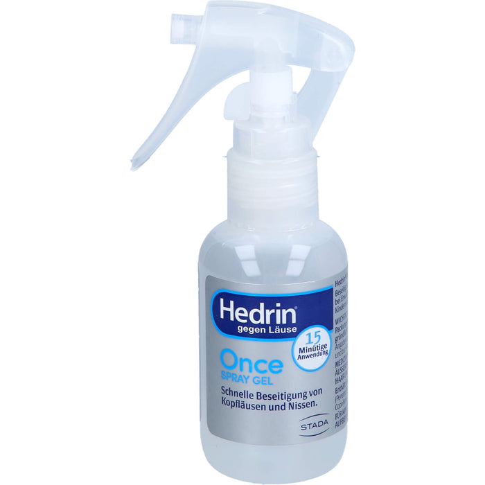 Hedrin gegen Läuse Once Spray Gel, 60 ml Lösung