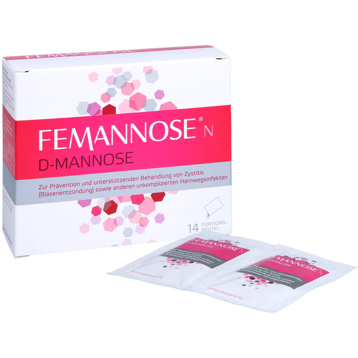 FEMANNOSE N D-Mannose Portionsbeutel, 14 pc Sachets