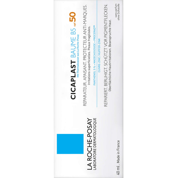 LA ROCHE-POSAY Cicaplast Baume B5 LSF 50 Haut-Balsam, 40 ml Cream