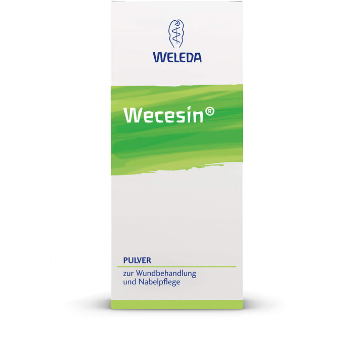 WELEDA Wecesin Pulver zur Wundbehandlung und Nabelpflege, 50 g Pulver