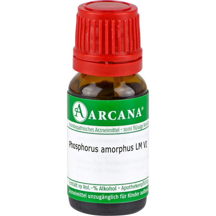 ARCANA Phosphorus amorphus LM VI flüssige Verdünnung, 10 ml Lösung