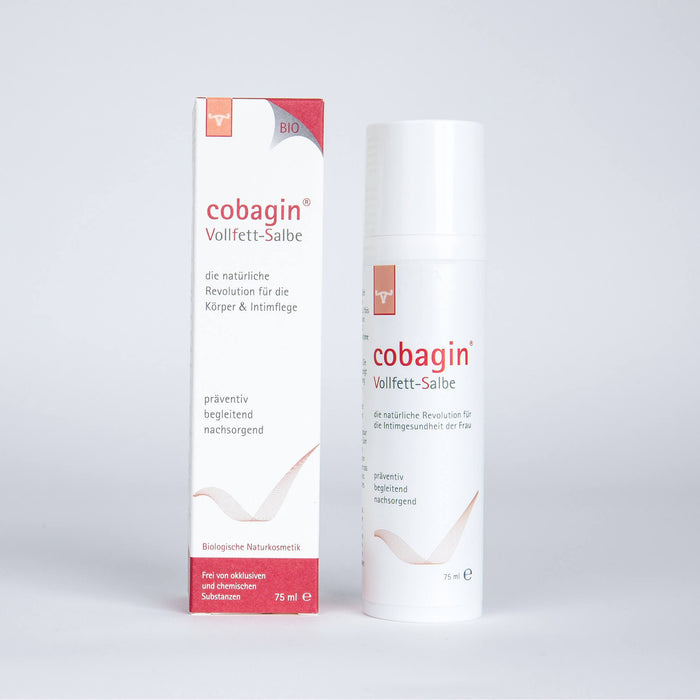 cobagin Vollfett-Salbe für die intimgesundheit der Frau, 75 ml Salbe