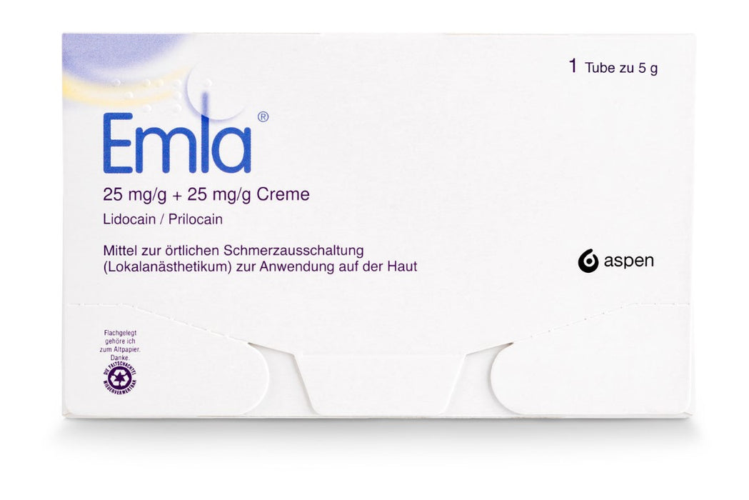 Emla Creme zur örtlichen Schmerzausschaltung, 5 g Creme