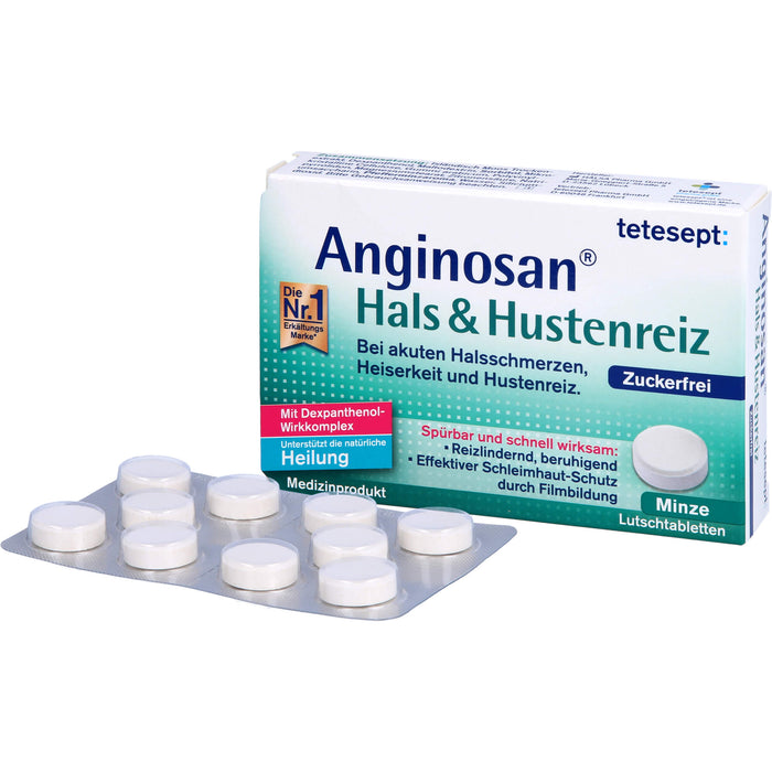 tetesept Anginosan Hals&Hustenreiz Lutschtabletten, 20 St LUT