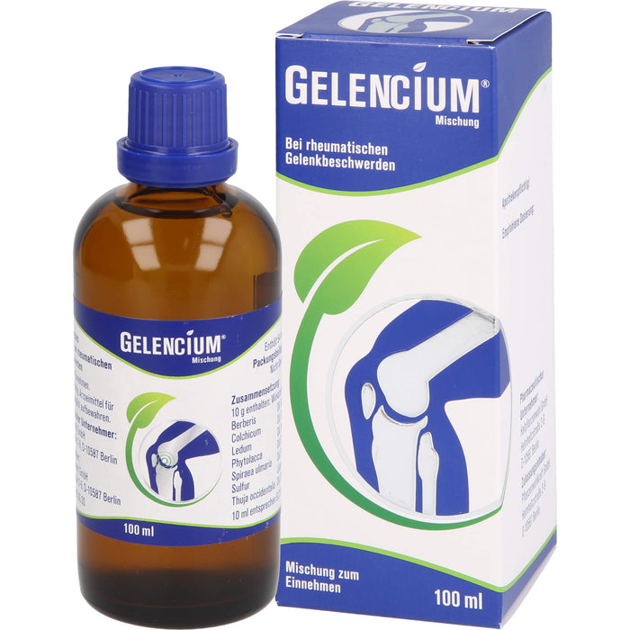 GELENCIUM Mischung bei rheumatischen Gelenkbeschwerden, 100 ml Lösung