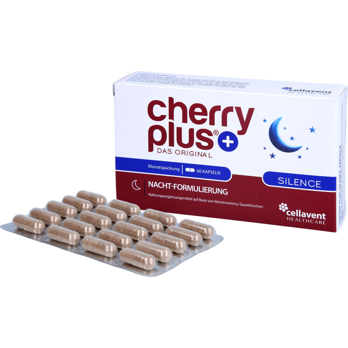 Cherry PLUS - Das Original Silence Kapseln, 60 St. Kapseln