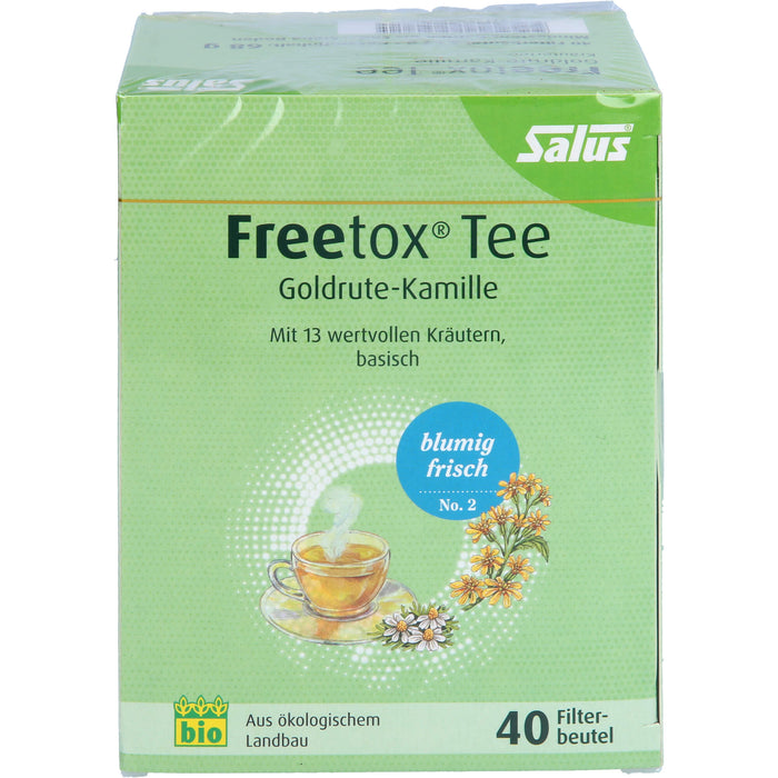 Salus Freetox Tee Goldrute-Kamille, 40 pcs. Filter bag