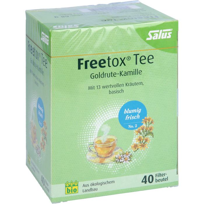 Salus Freetox Tee Goldrute-Kamille, 40 St. Filterbeutel