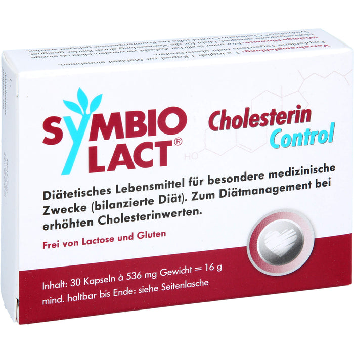 SymbioLact Cholesterin Control Kapseln, 30 pcs. Capsules