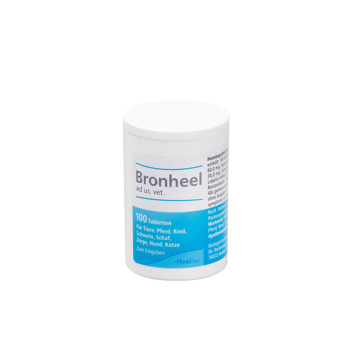 Bronheel ad us. vet. Tabletten für Pferd, Rind, Schwein, Schaf, Ziege, Hund, Katze, 100 St. Tabletten