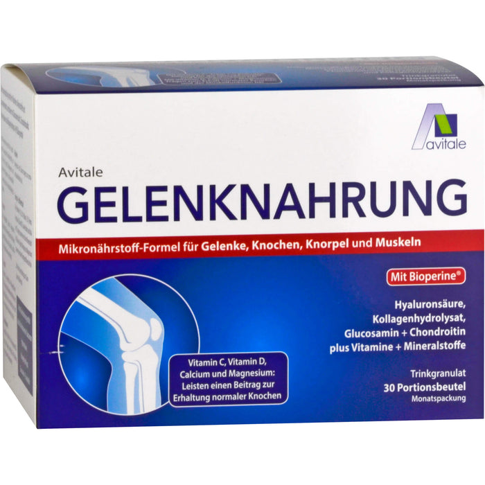 GELENKNAHRUNG+HYALURONSÄURE TRINKGRANULAT, 30X15 g BEU