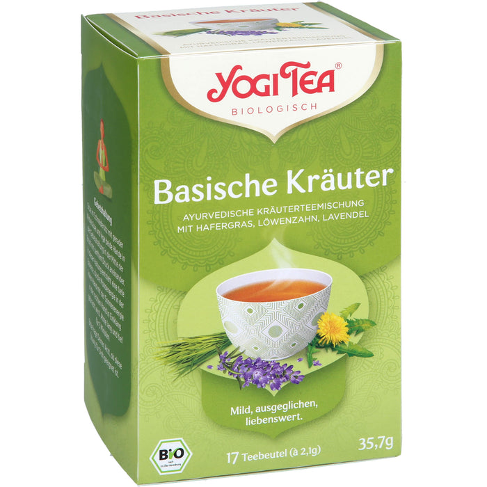 Yogi Tea Basische Kräuter Bio, 17X2.1 g FBE