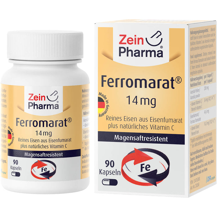 Ferromarat Eisenfumarat + Acerola, 90 St KMR