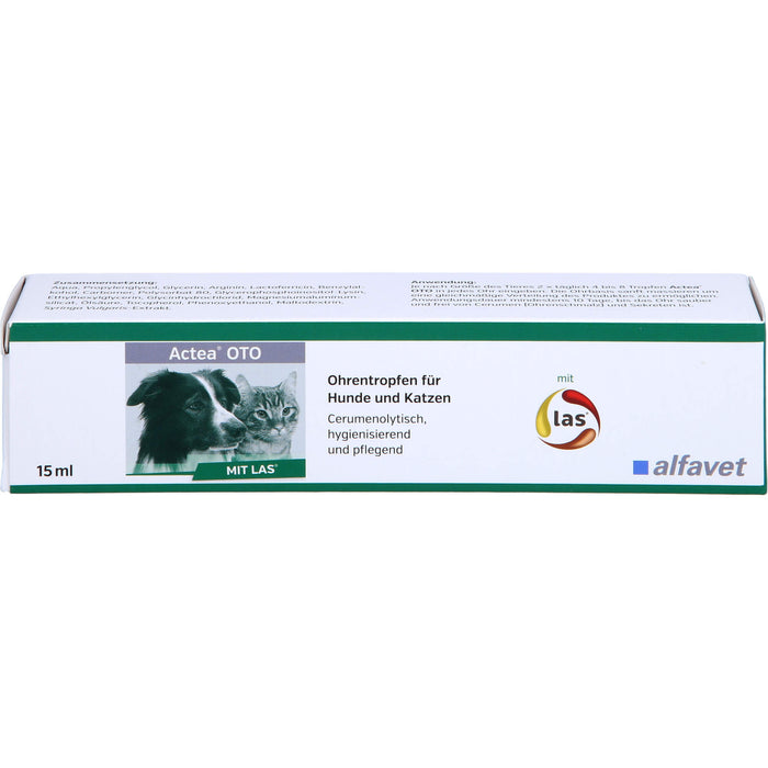 ACTEA OTO Ohrentropfen für Hunde und Katzen, 15 ml OHT