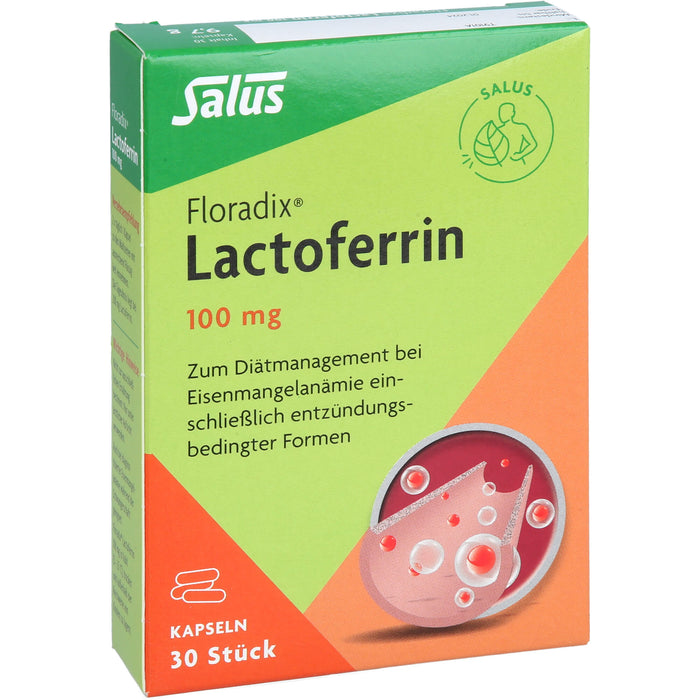 Salus Floradix Lactoferrin 100 mg Kapseln, 30 St. Kapseln