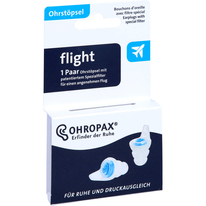 OHROPAX flight Ohrstöpsel mit Filter, 2 St. Ohrstöpsel