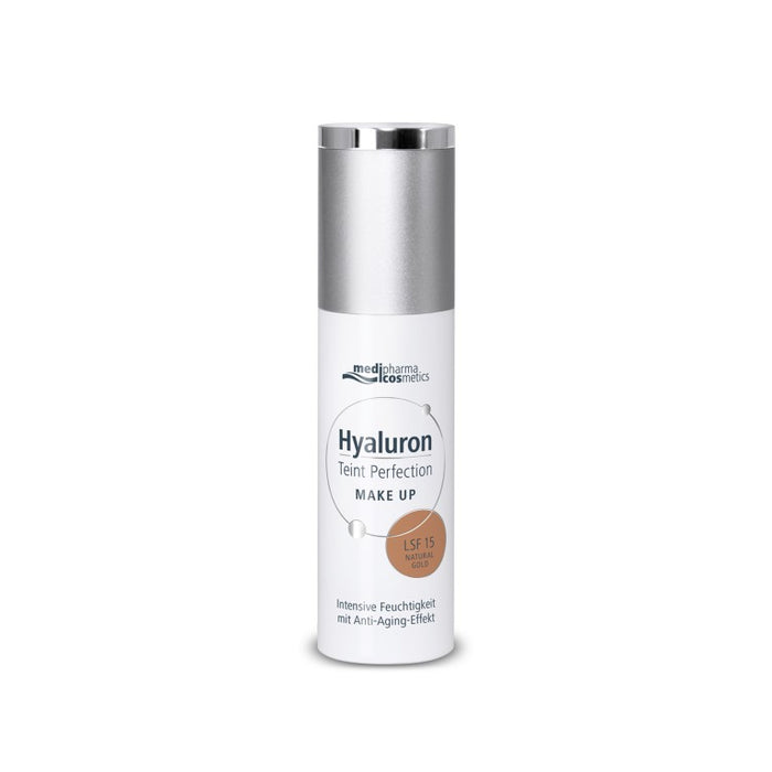 medipharma cosmetics Hyaluron Teint Perfection Make Up Natural Gold LSF 15, 30 ml Solution