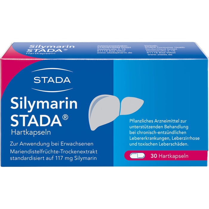 STADA Silymarin Hartkapseln, 30 pcs. Capsules