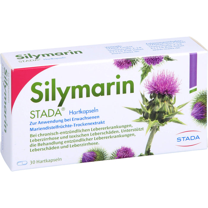 STADA Silymarin Hartkapseln, 30 pcs. Capsules