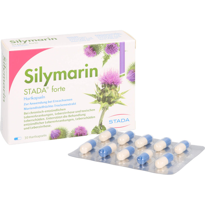 Silymarin STADA forte Hartkapseln, 30 pcs. Capsules