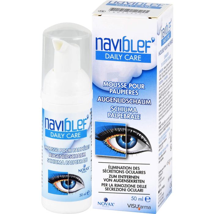 Naviblef Daily Care Augenlidschaum, 50 ml Mousse