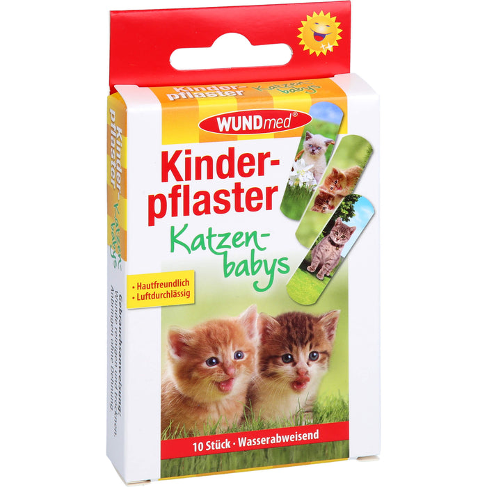 Kinderpflaster Katzenbabys, 10 St PFL