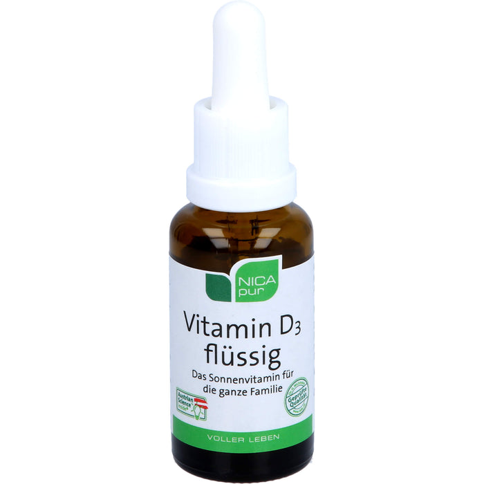 NICApur Vitamin D3 flüssig, 25 ml TRO