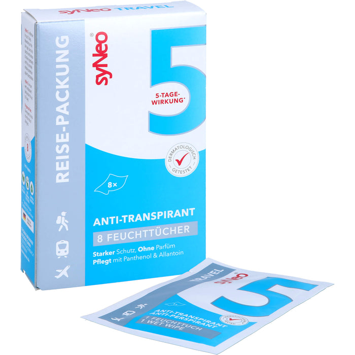 syNeo 5 Antitranspirant Reise-Packung, 8X2.5 m TUE