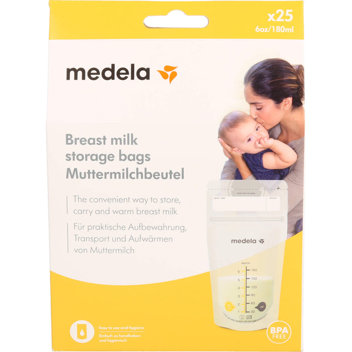 medela Muttermilchbeutel, 25 pc Sachets