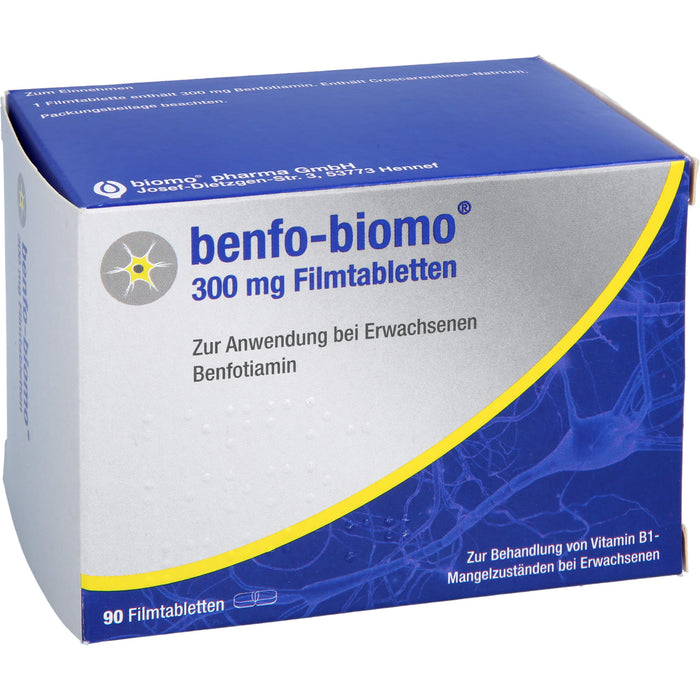 benfo-biomo 300 mg Filmtabletten, 90 St. Tabletten