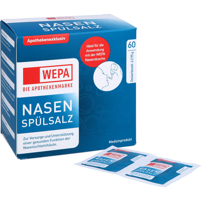 WEPA Nasenspülsalz, 177 g Sel