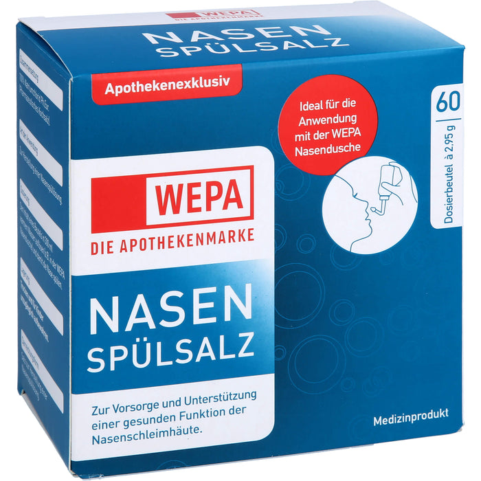 WEPA Nasenspülsalz, 177 g Sel