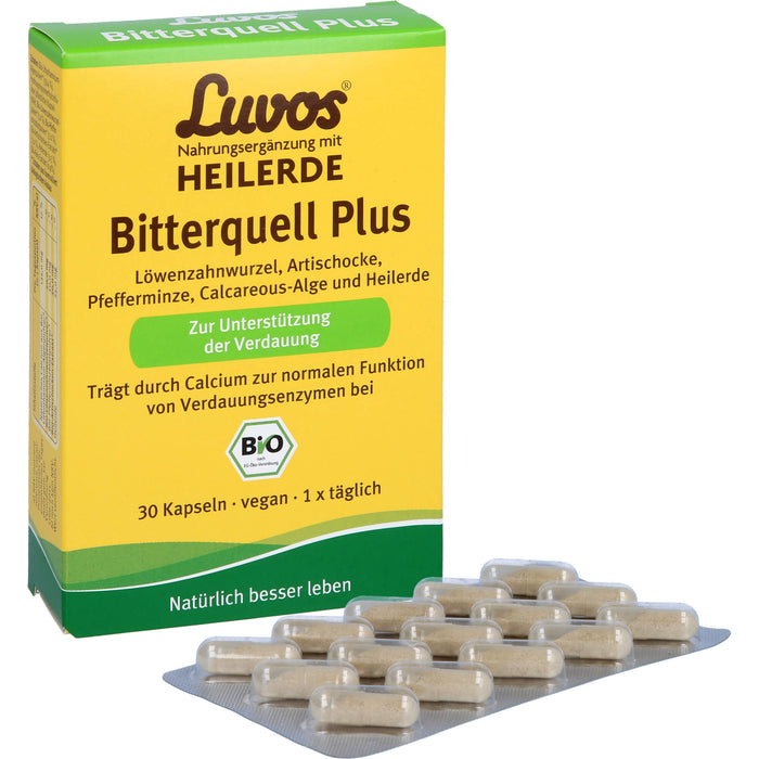 Luvos Heilerde bio Bitterquell Plus Kapseln, 30 St. Kapseln