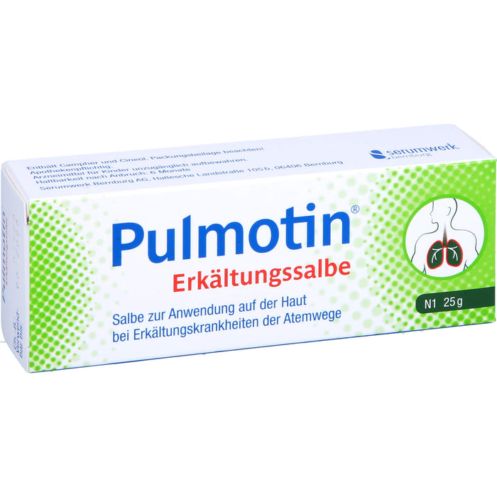 Pulmotin Erkältungssalbe, 25 g Cream